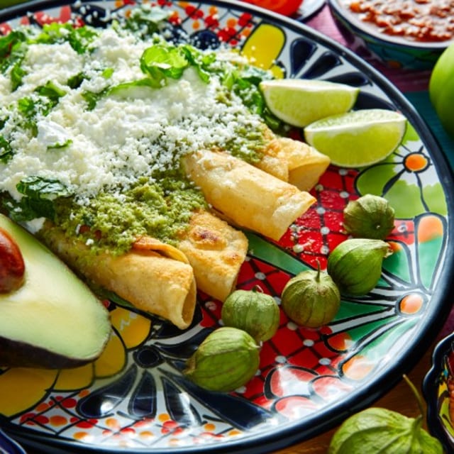 Enchiladas Green.